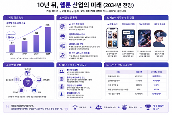 10년뒤의 웹툰 산업에 대하여